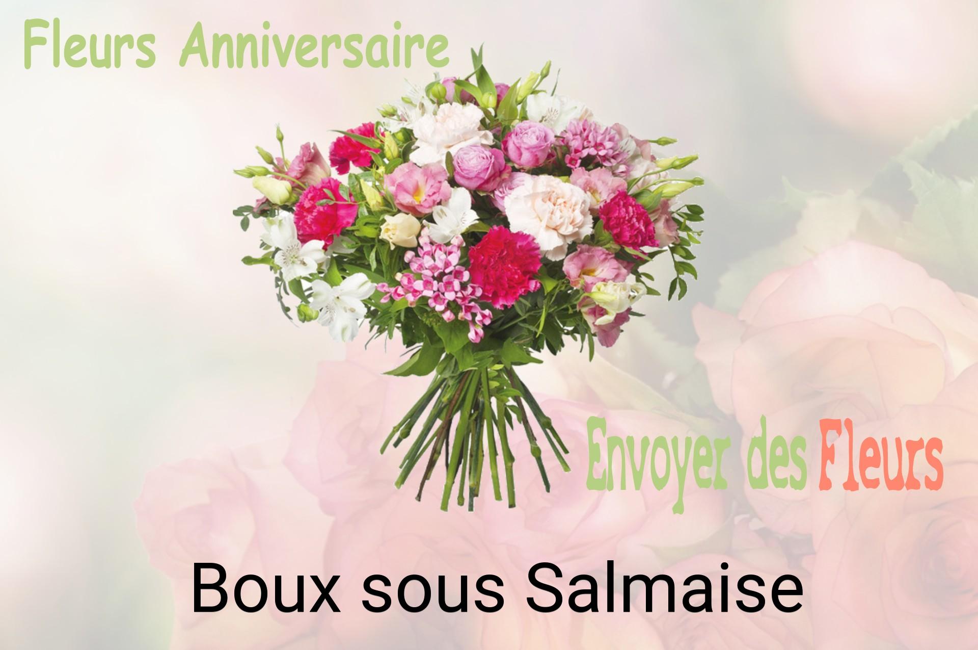 Bouquet de fleurs d’anniversaire livré à Boux-sous-Salmaise