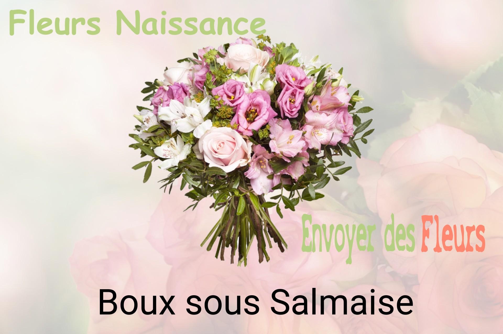 Bouquet de fleurs de naissance livré à Boux-sous-Salmaise