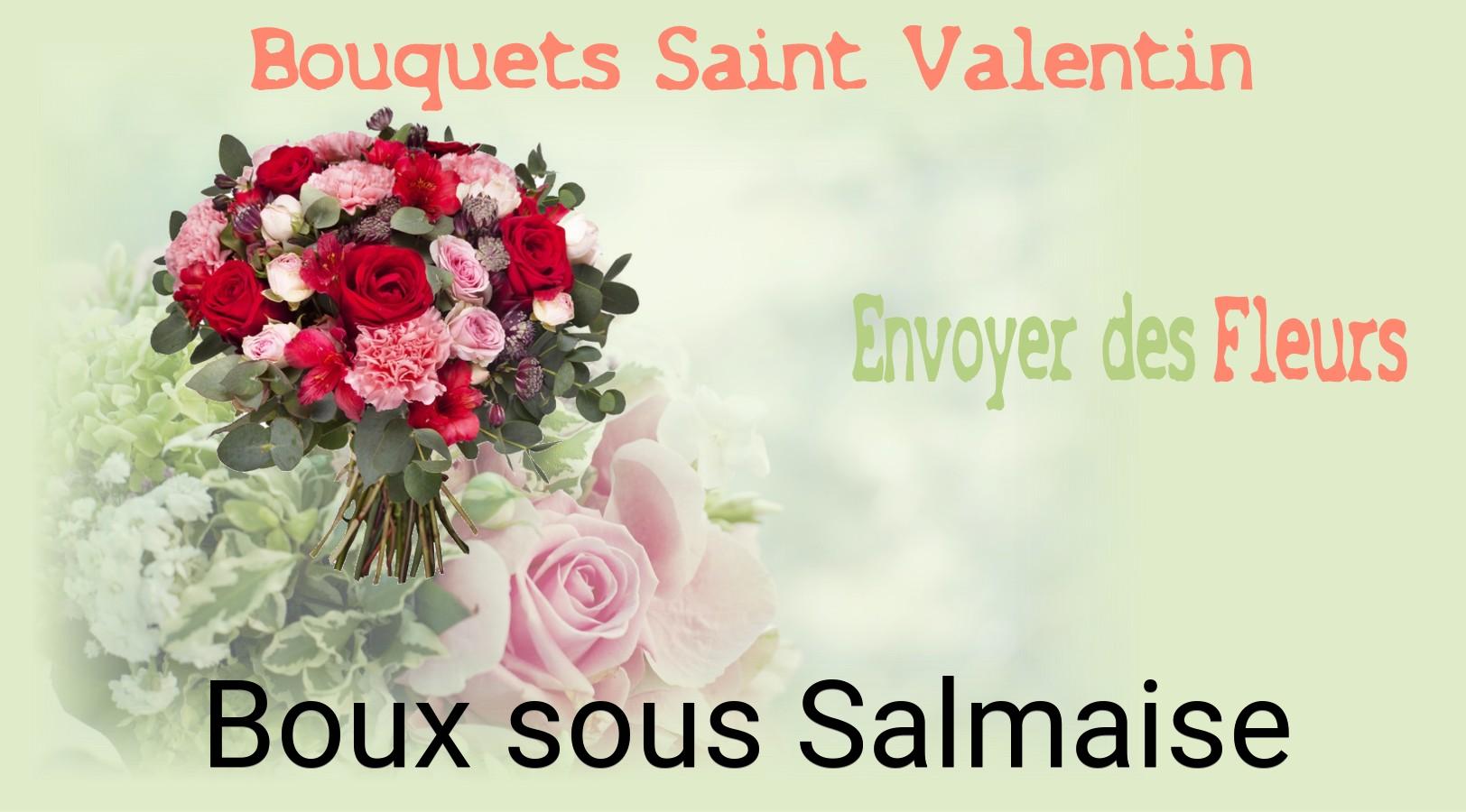 Roses de Saint-Valentin livrées à Boux-sous-Salmaise